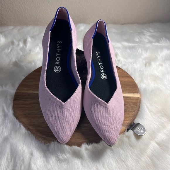 Rothy's Shoes - Rothy’s Petal Pink the Point Shoe Size 10.5